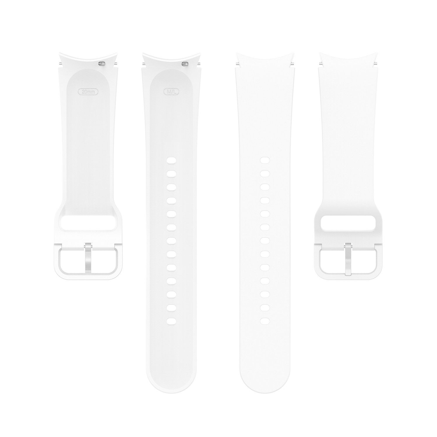 KÖNIG DESIGN 5, Watch Weiß Band Galaxy Loop, Samsung, Ersatzarmband