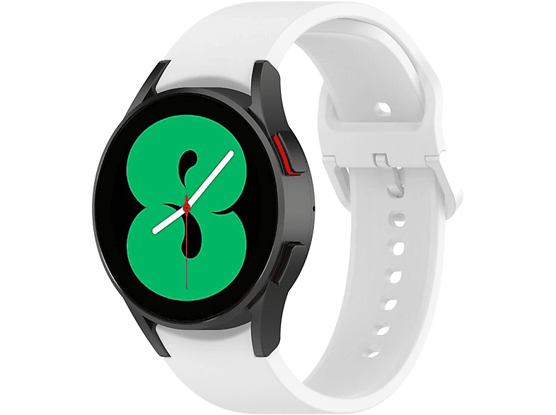 KÖNIG DESIGN Band Loop, Ersatzarmband, Samsung, Galaxy Watch 5, Weiß | Smartwatch Armbänder