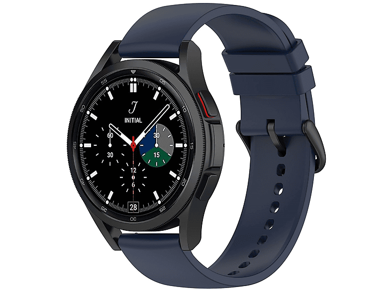 KÖNIG Watch DESIGN 5, Mitternachtsblau Silikon, Samsung, Uhrenarmband Ersatzarmband,