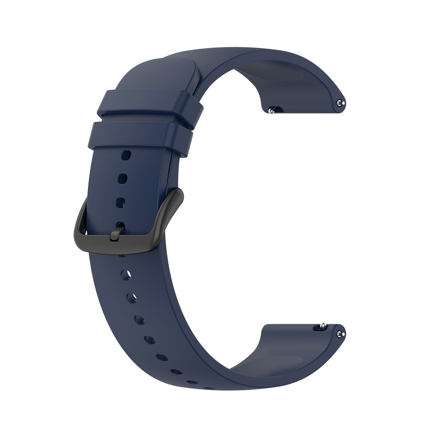 Watch 5, KÖNIG DESIGN Ersatzarmband, Uhrenarmband Samsung, Silikon, Mitternachtsblau