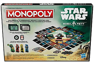 HASBRO Monopoly - Star Wars: Boba Fett (englisch) Brettspiel