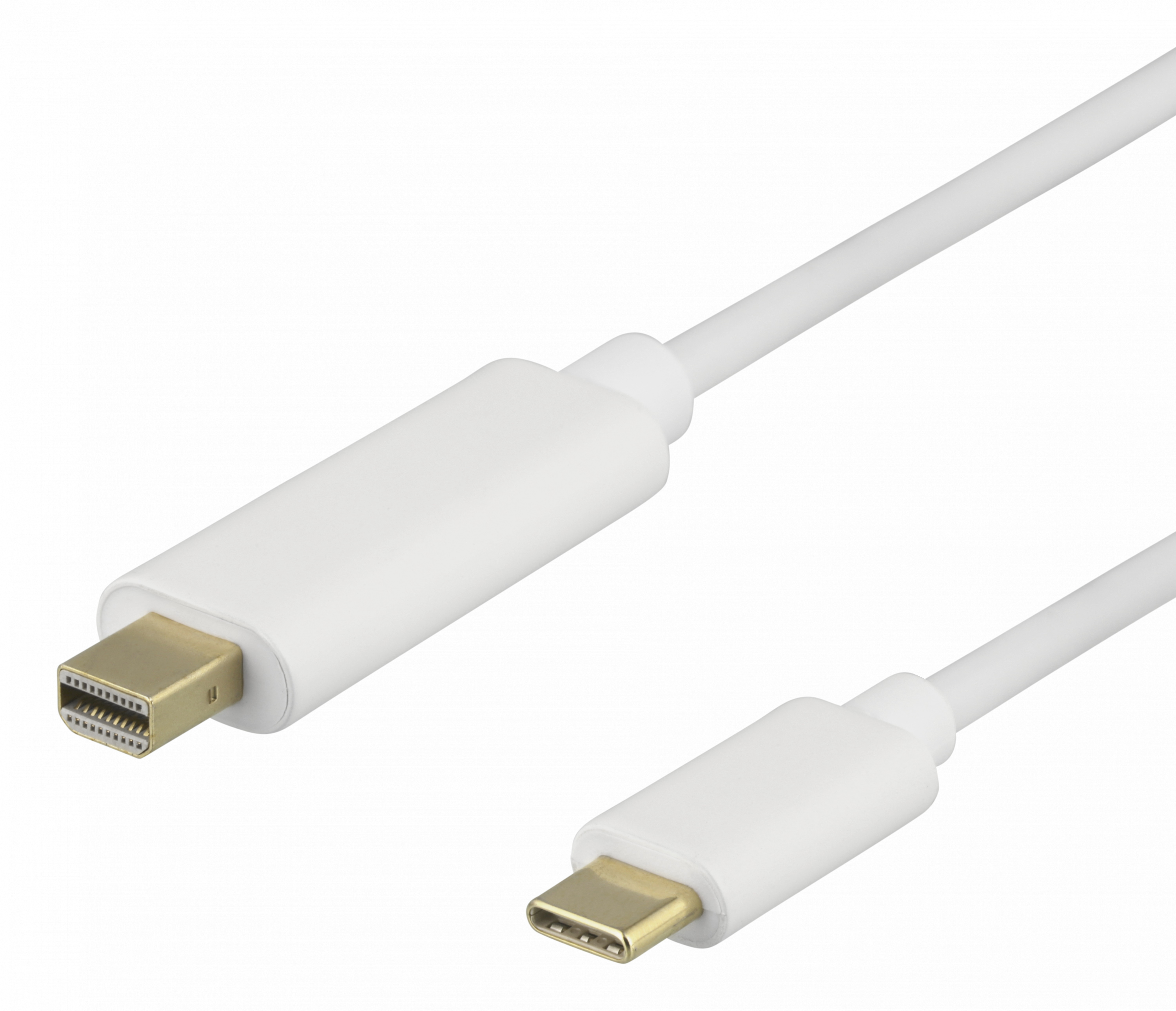 DP103-k DELTACO kabel USB-C - MiniDP