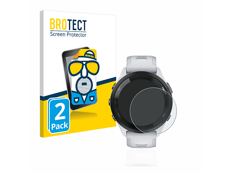 BROTECT 2x matte entspiegelte Schutzfolie (für Garmin Forerunner 265 (46 mm))