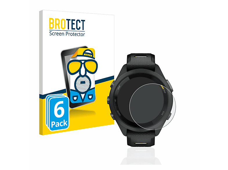 BROTECT 6x matte Schutzfolie(für Garmin Forerunner 265S (42 mm))