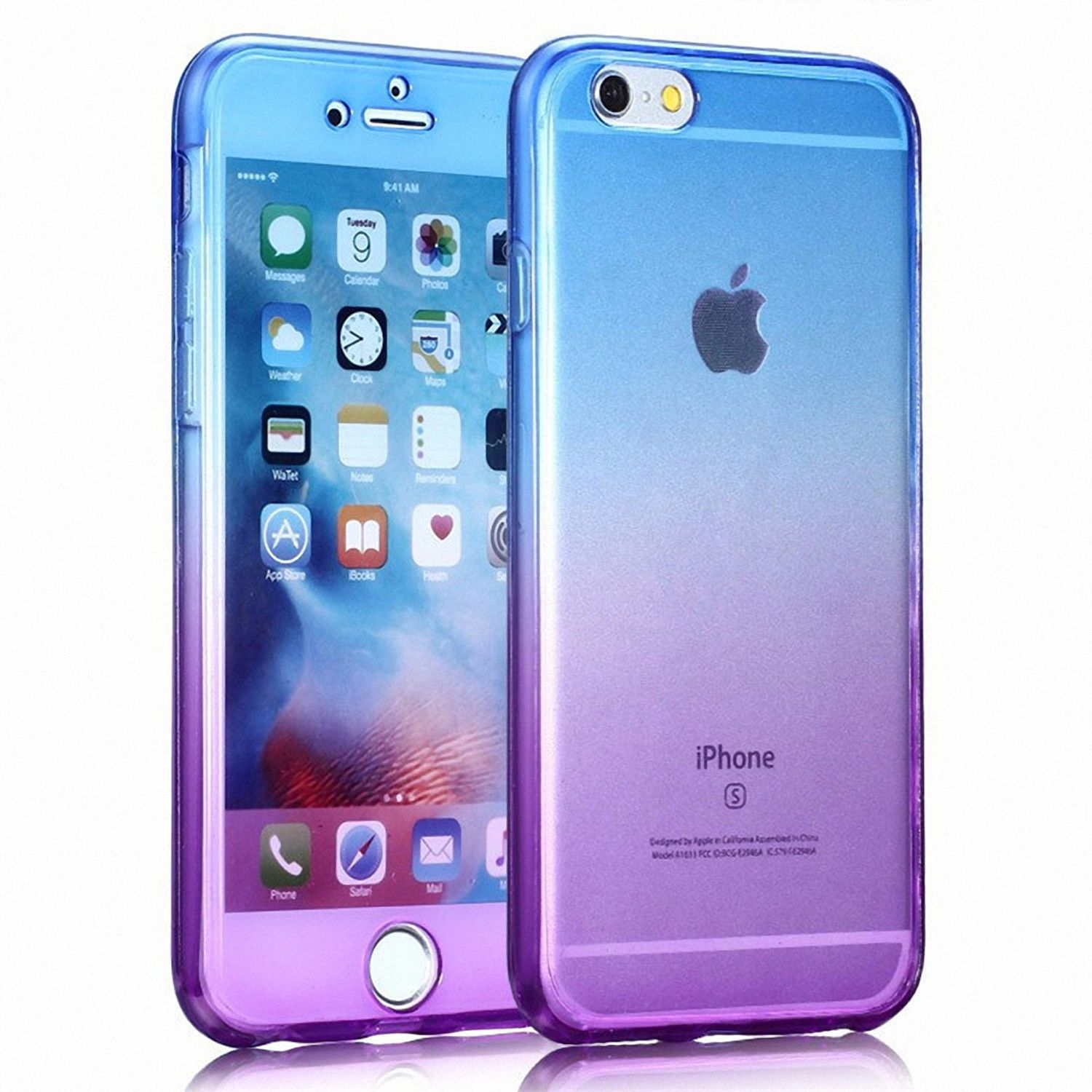 Backcover, Apple, XS, Handyhülle, DESIGN KÖNIG Mehrfarbig iPhone