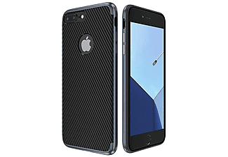 KÖNIG DESIGN Handyhülle, Backcover, Apple, iPhone 8 Plus, Blau