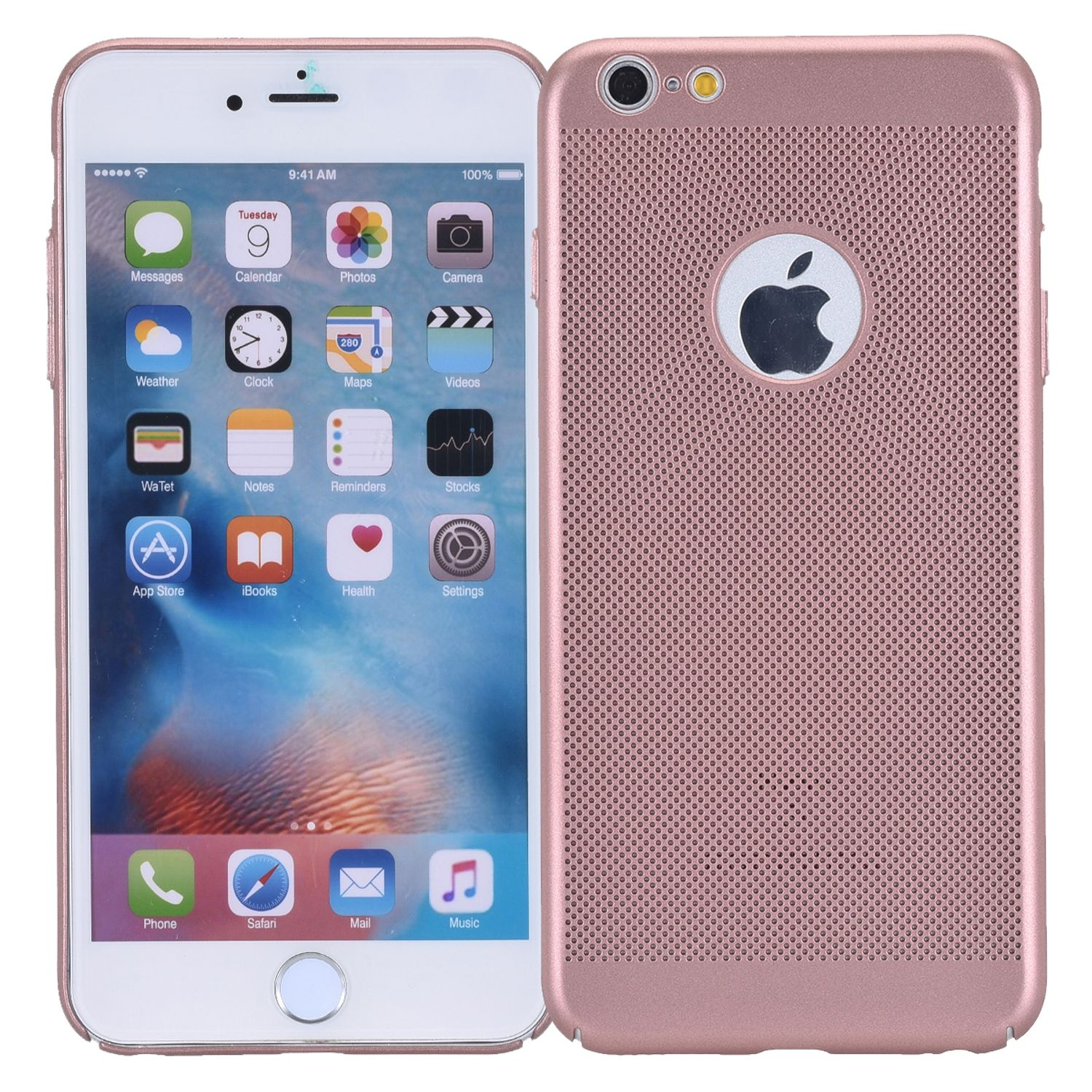 KÖNIG Apple, 8 Rosa iPhone DESIGN Backcover, Handyhülle, Plus,