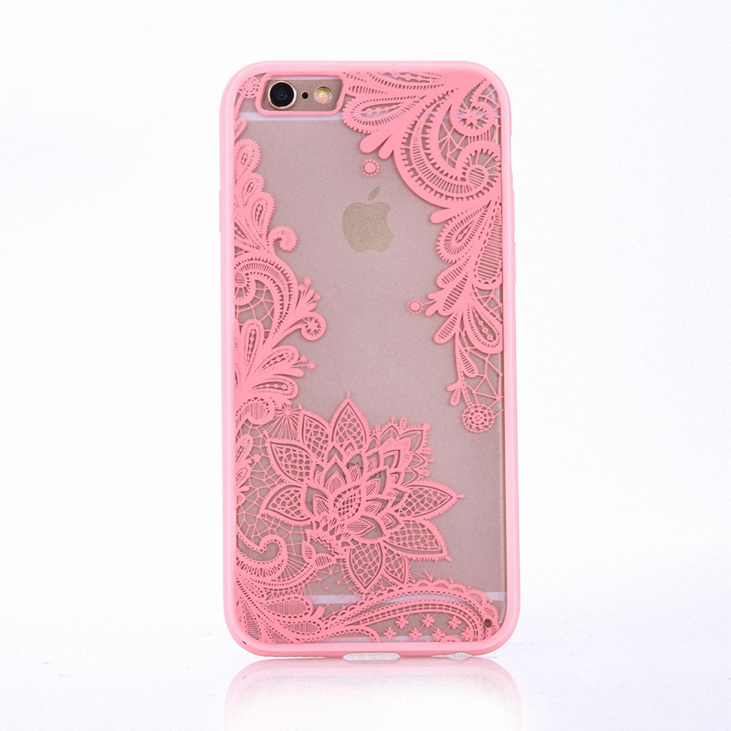 KÖNIG DESIGN Handyhülle, Apple, Rosa iPhone Backcover, 8