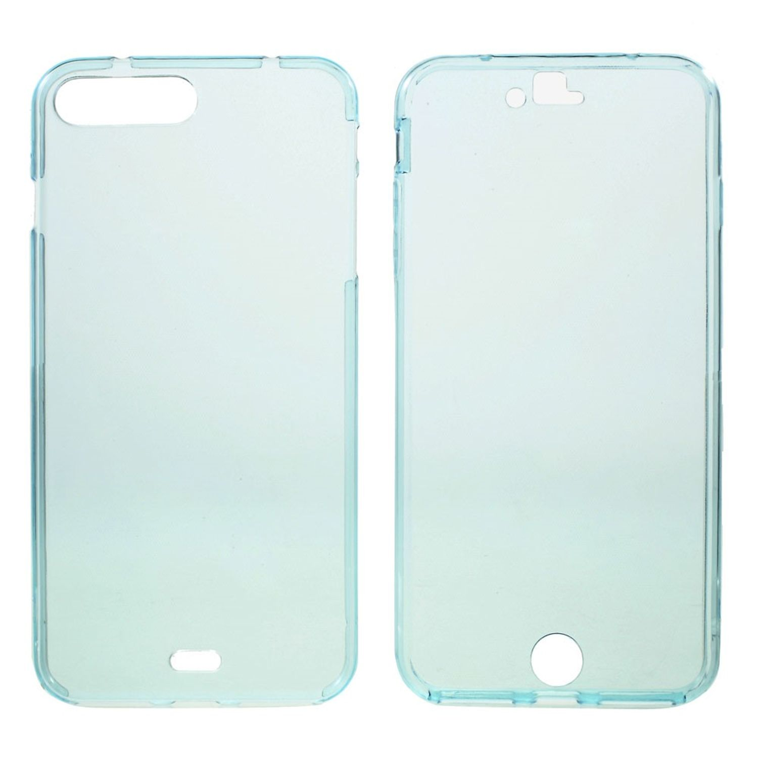 KÖNIG DESIGN Handyhülle, Backcover, iPhone Plus, / 7 Plus 8 Transparent Apple