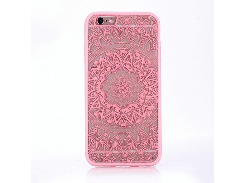 KÖNIG DESIGN Handyhülle, Backcover, Apple, iPhone 6 / 6s, Rosa