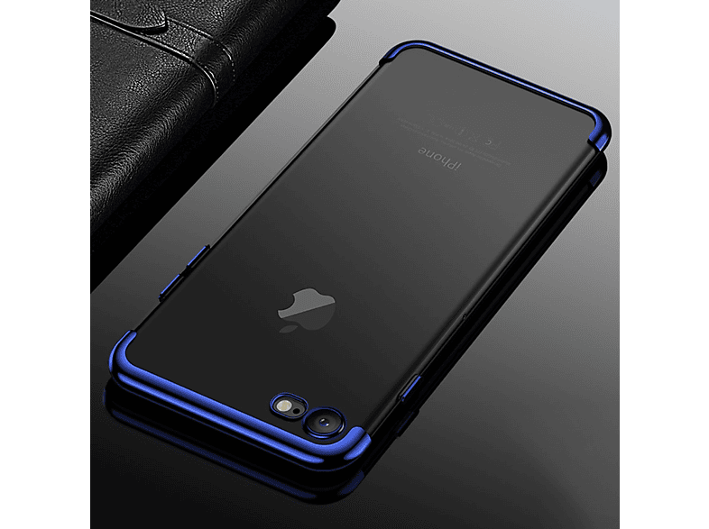 KÖNIG DESIGN Handyhülle, Backcover, Apple, iPhone SE 2020, Blau