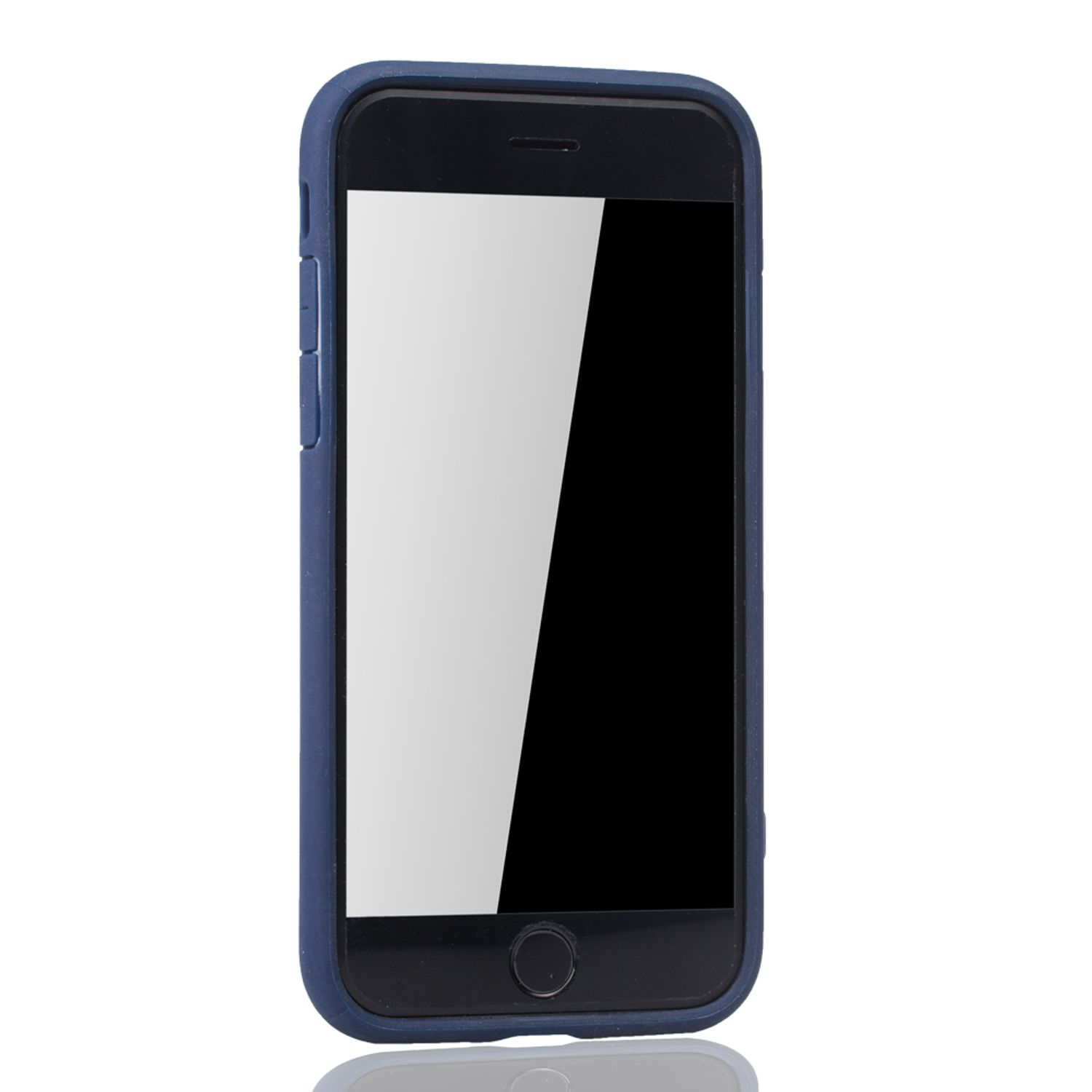 KÖNIG DESIGN Blau iPhone Handyhülle, Backcover, SE Apple, 2020