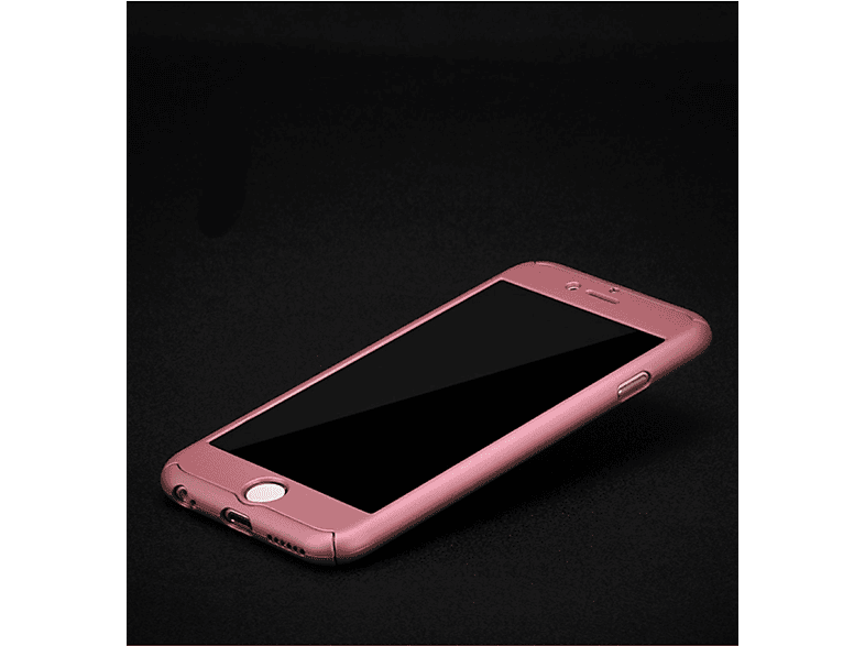 KÖNIG DESIGN Handyhülle 360 Grad Schutz, Full Cover, Samsung, Galaxy J5 (2016), Rosa