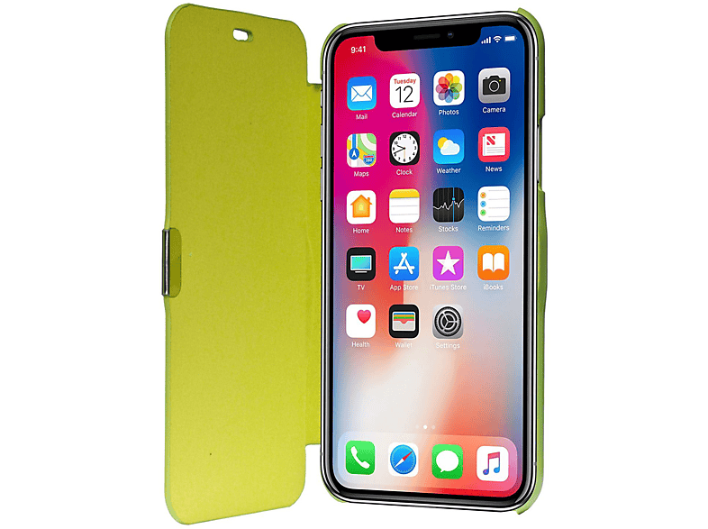 KÖNIG DESIGN Handyhülle, Backcover, Apple, iPhone XS, Grün