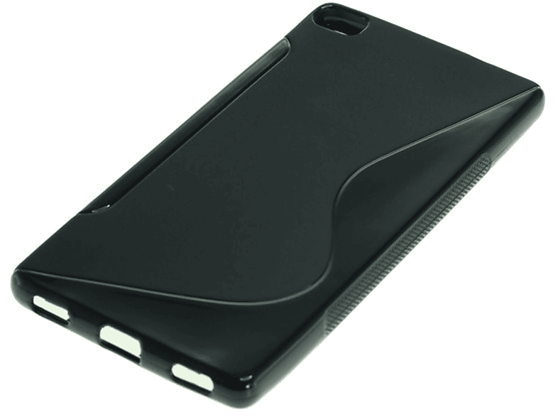 KÖNIG DESIGN Handyhülle, Huawei, Backcover, Schwarz P8
