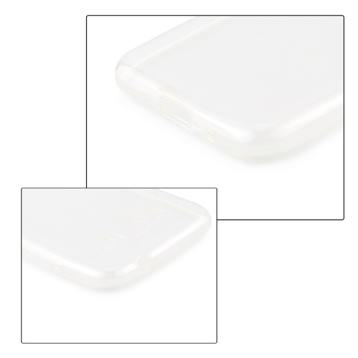 KÖNIG DESIGN Handyhülle Ultra Transparent Bumper, Samsung, Core Backcover, Galaxy Prime, Dünn