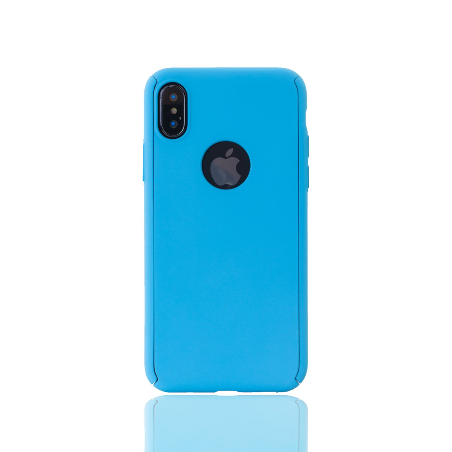 KÖNIG Backcover, iPhone Blau XS, Handyhülle, Apple, DESIGN