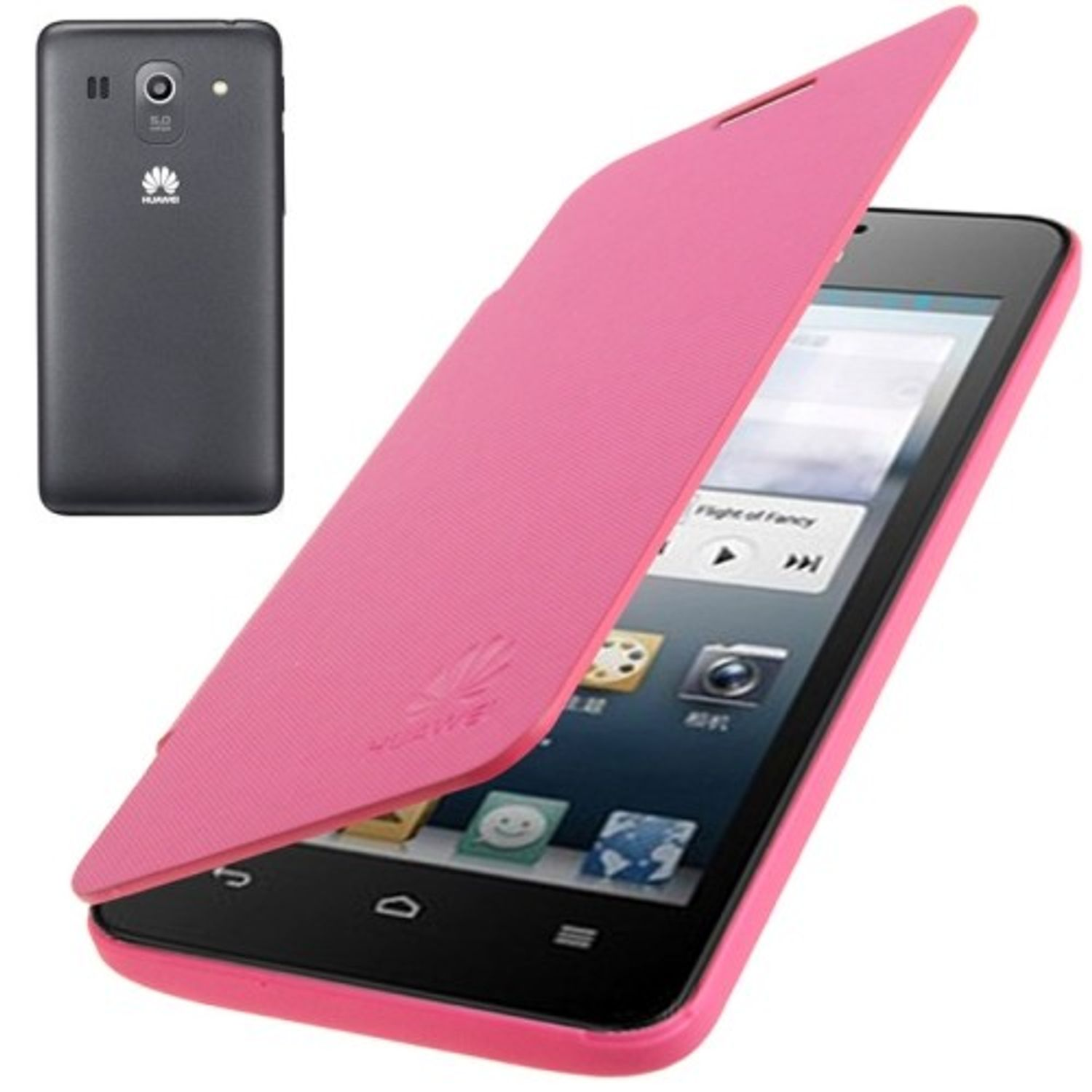 KÖNIG DESIGN Handyhülle, Huawei, G520, Ascend Rosa Backcover