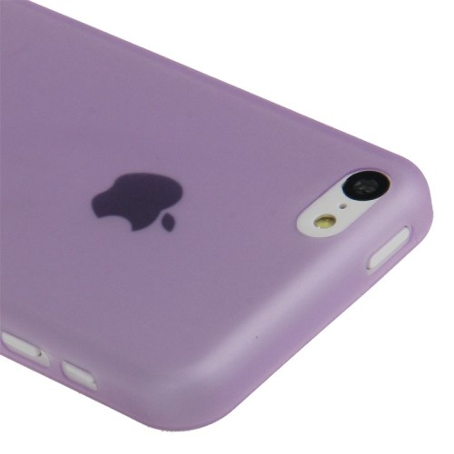 Apple, Violett Backcover, DESIGN KÖNIG 5c, iPhone Handyhülle,