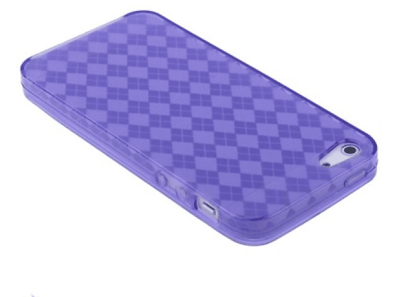 KÖNIG Violett / iPhone Handyhülle, DESIGN 5 5s SE, / Backcover, Apple,