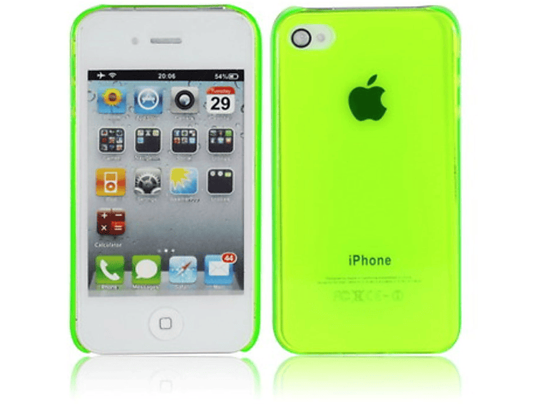 DESIGN / Handyhülle, Backcover, 4 Grün KÖNIG Apple, 4s, iPhone