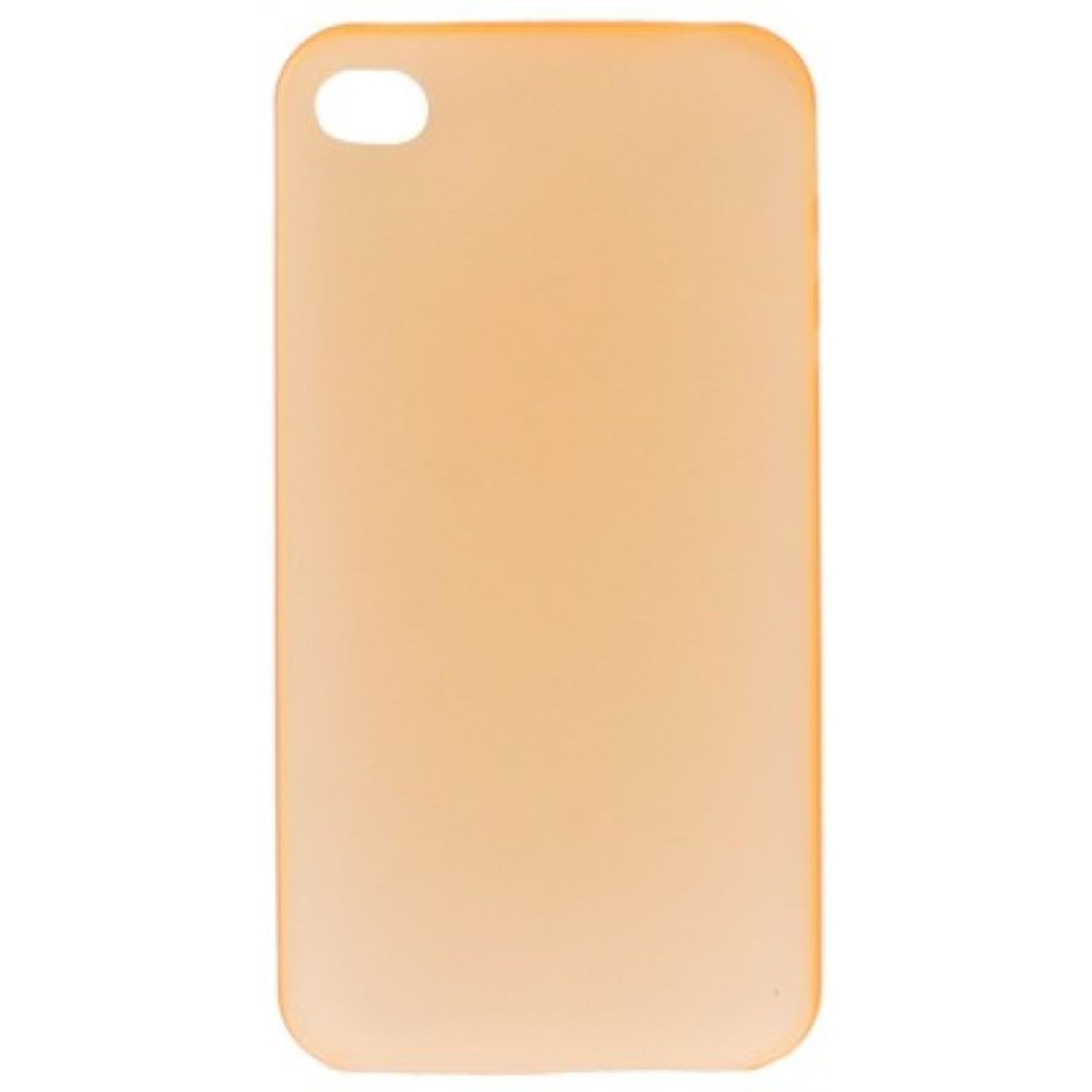4 DESIGN iPhone Backcover, Orange / Apple, Handyhülle, 4s, KÖNIG