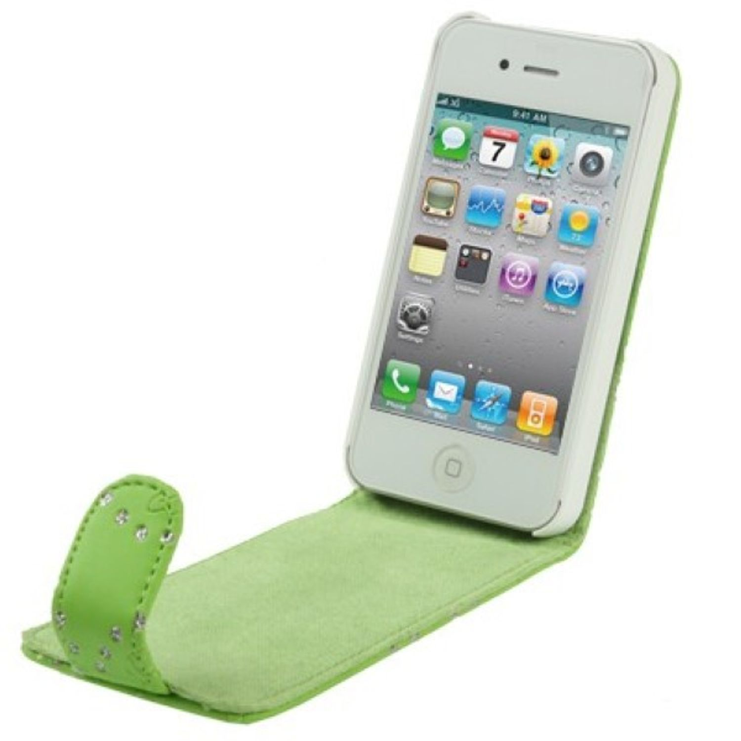 Grün Backcover, / DESIGN Apple, 4 4s, iPhone Handyhülle, KÖNIG