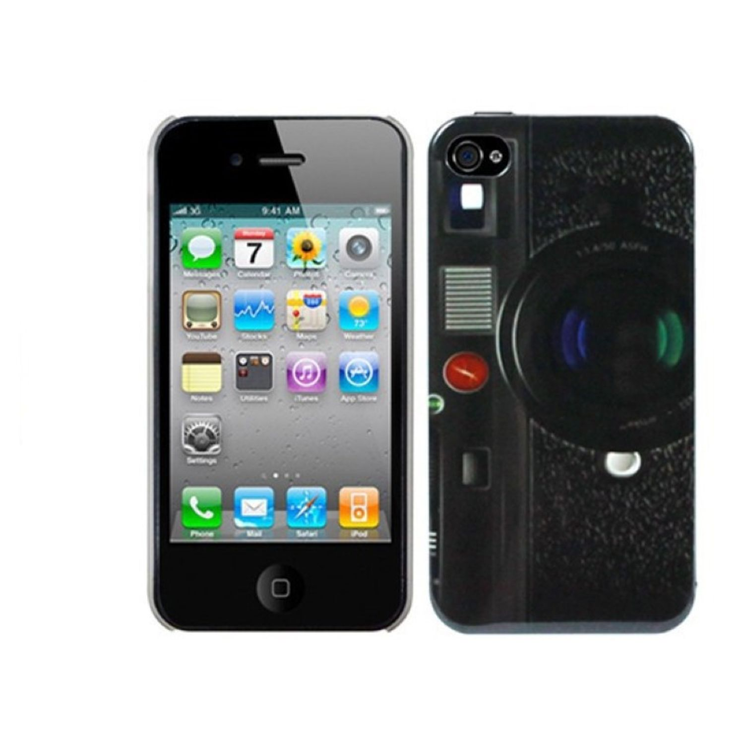 Apple, iPhone DESIGN KÖNIG 4 / 4s, Handyhülle, Backcover, Mehrfarbig