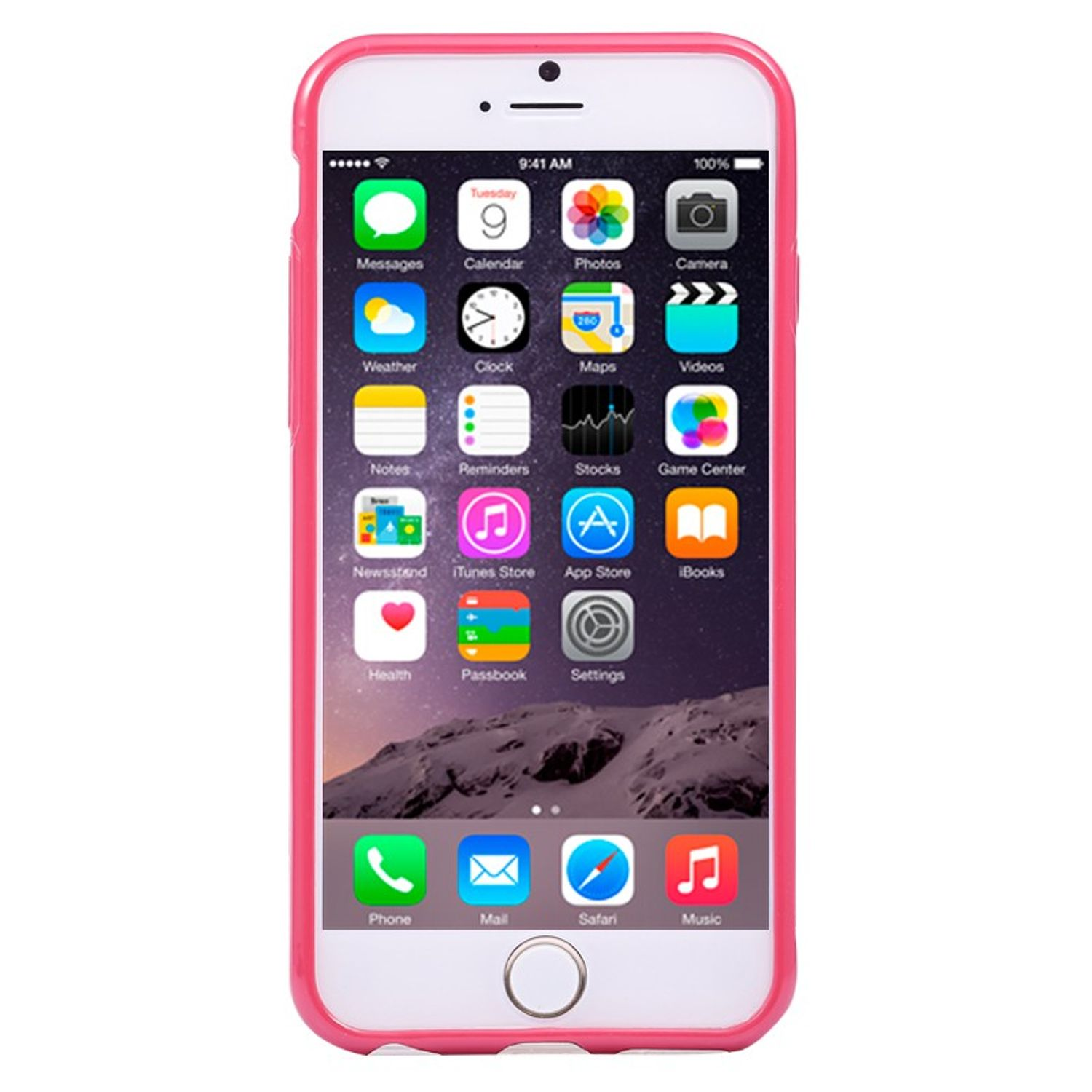 Apple, Handyhülle, KÖNIG 6s, Rosa 6 / DESIGN iPhone Backcover,
