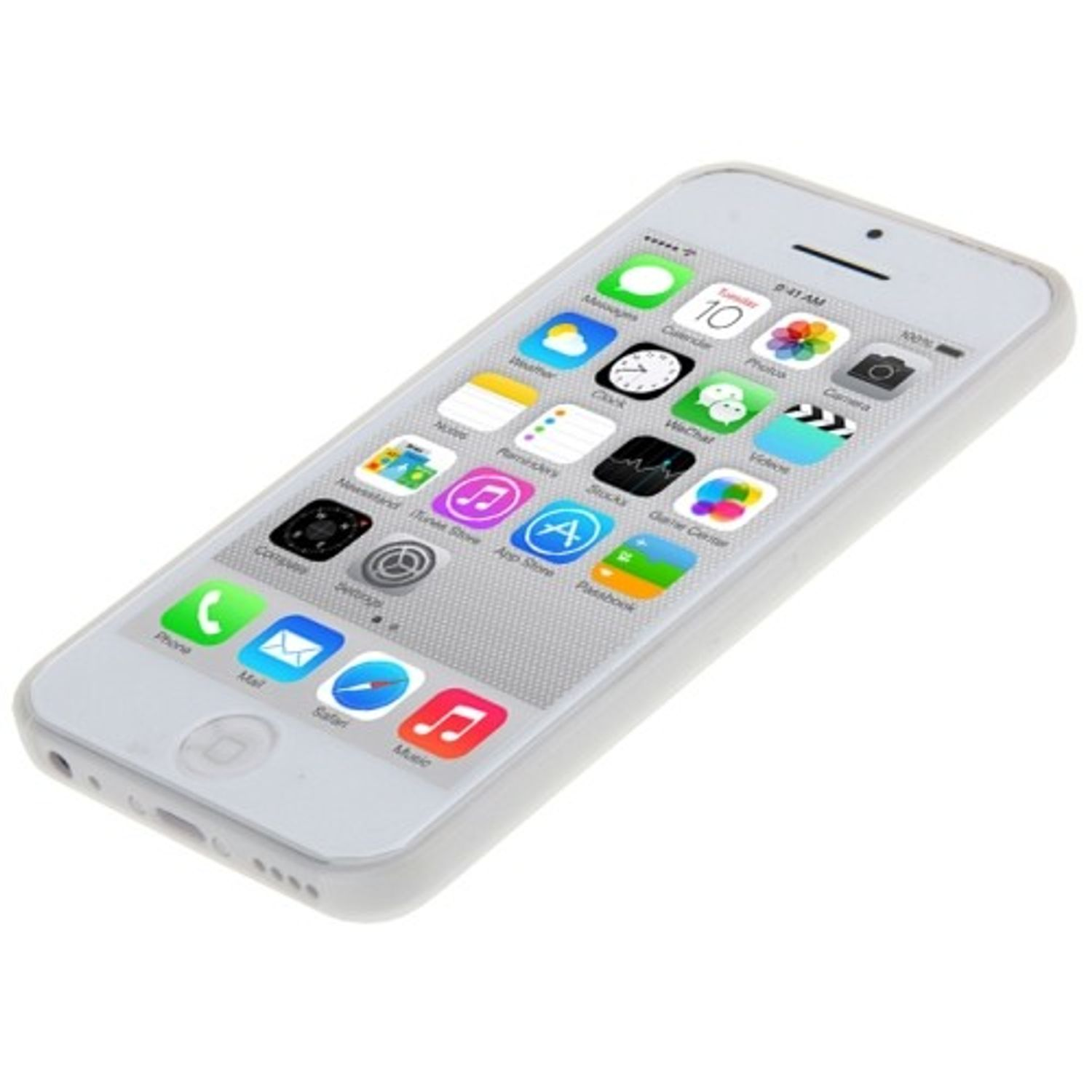 Apple, Transparent Handyhülle, 5c, Backcover, DESIGN iPhone KÖNIG