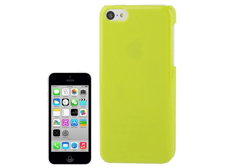 KÖNIG DESIGN Handyhülle, Apple, iPhone Backcover, Grün 5c