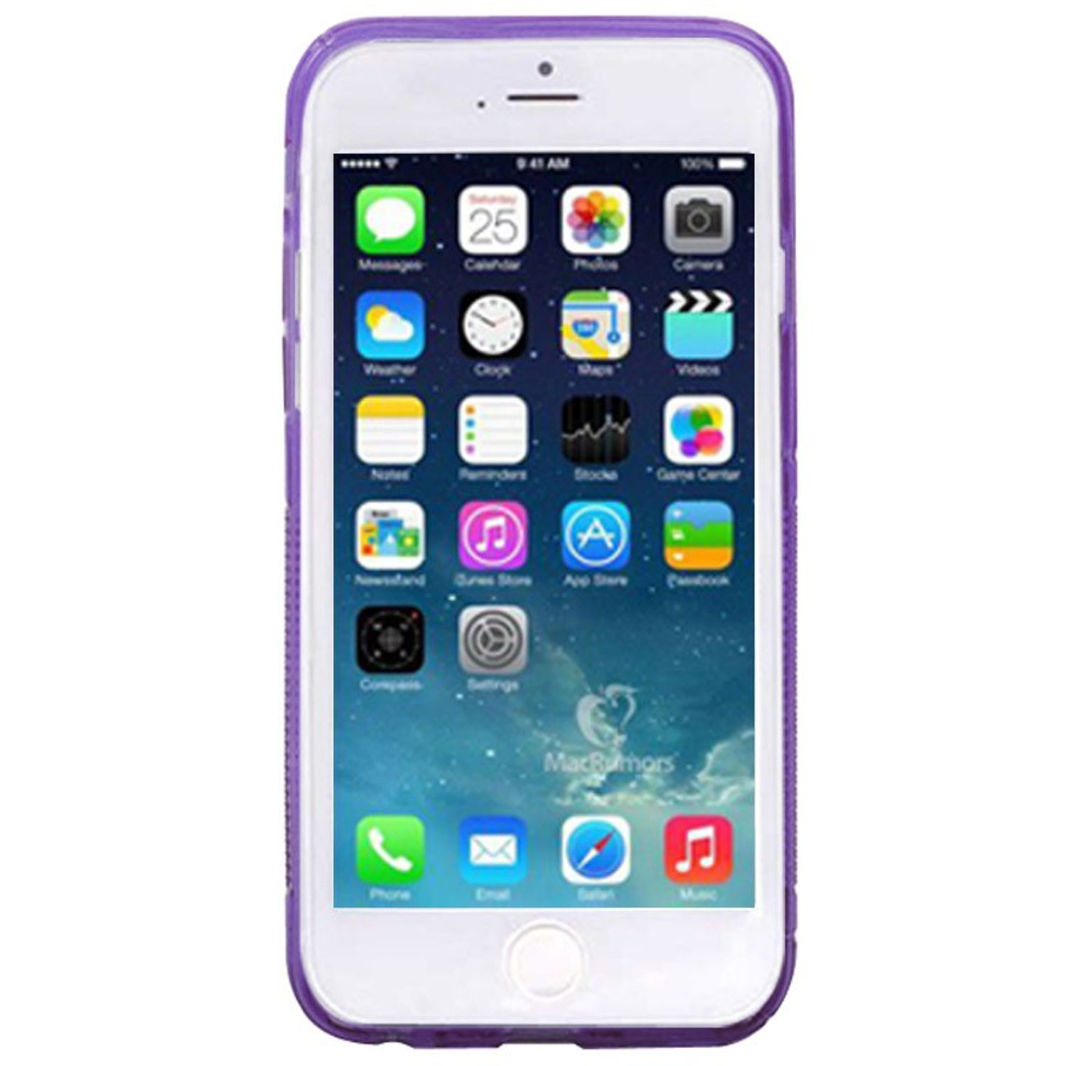 KÖNIG DESIGN 6s, / Violett Handyhülle, Apple, 6 iPhone Backcover