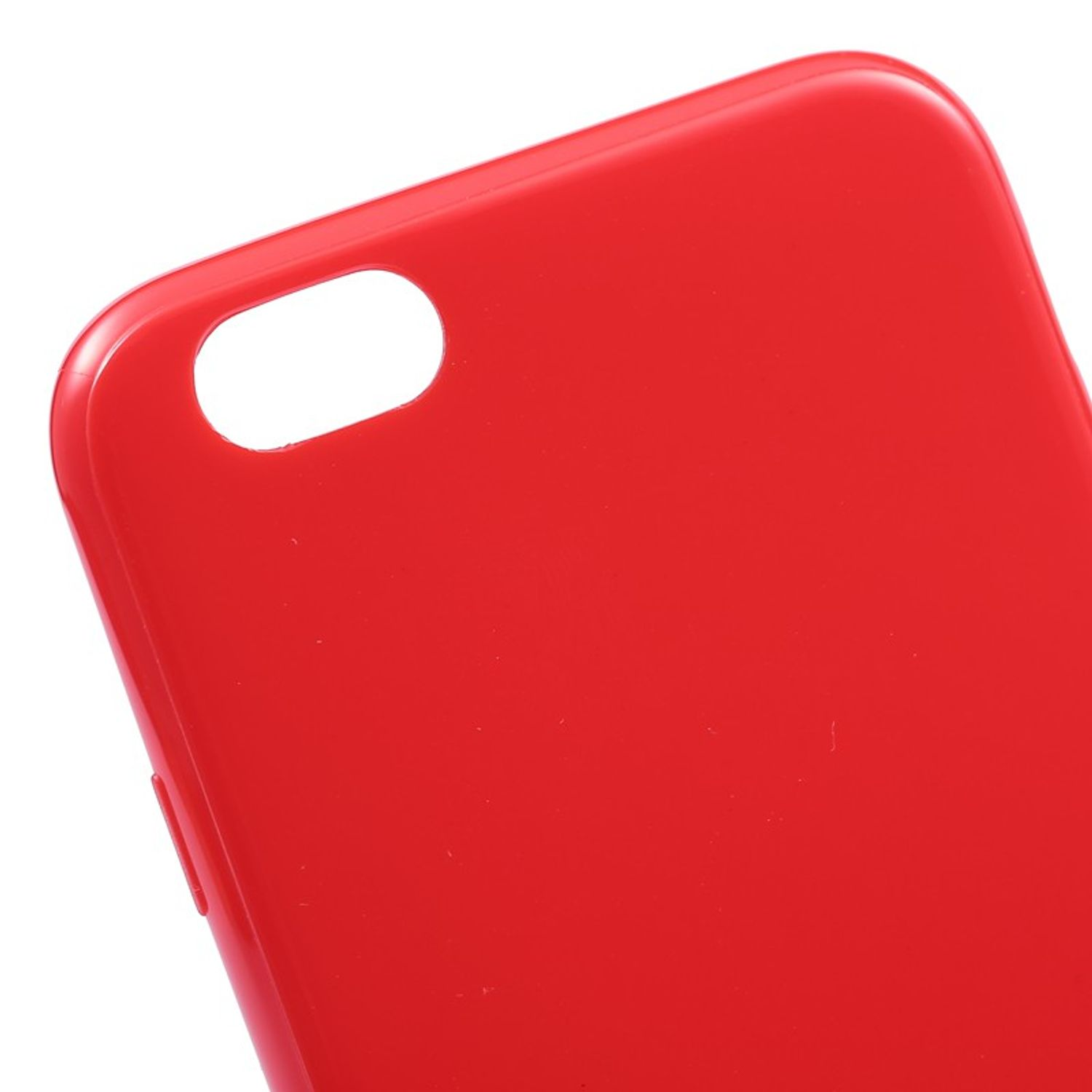 KÖNIG DESIGN Handyhülle, Rot Plus, Plus 6 IPhone Apple, Backcover, 6s 