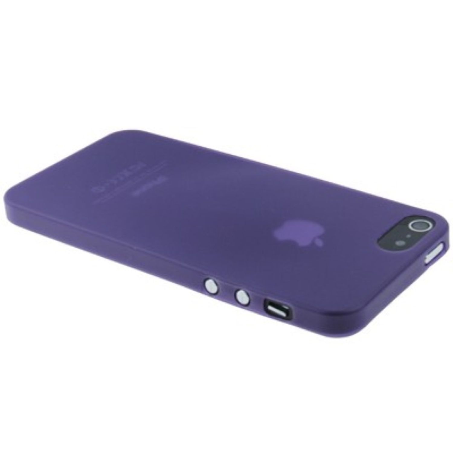 iPhone Violett Apple, SE, / Handyhülle, KÖNIG / DESIGN Backcover, 5s 5