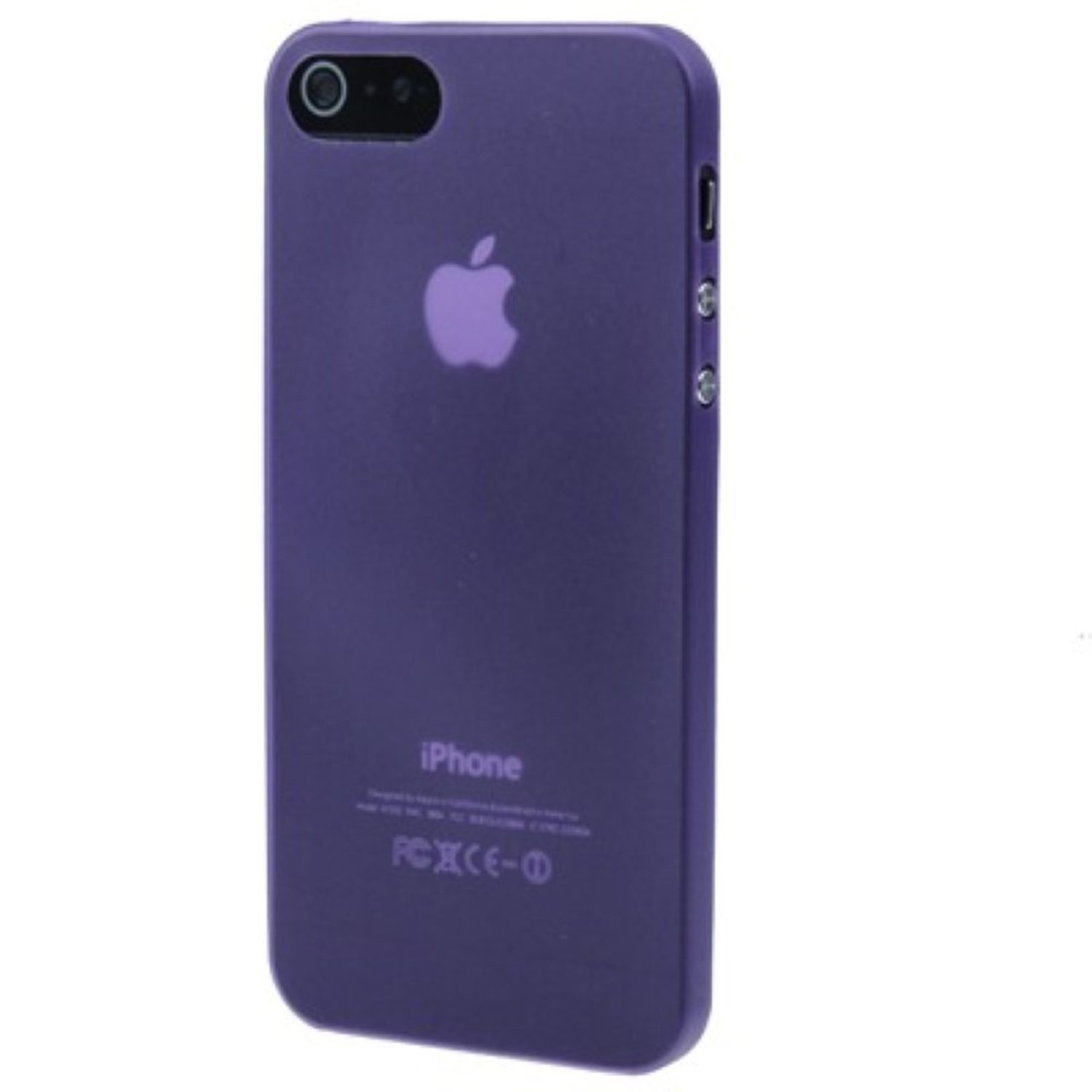 iPhone Violett Apple, SE, / Handyhülle, KÖNIG / DESIGN Backcover, 5s 5