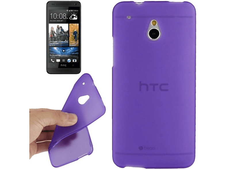 Handyhülle, DESIGN HTC, One KÖNIG Backcover, Mini, Violett