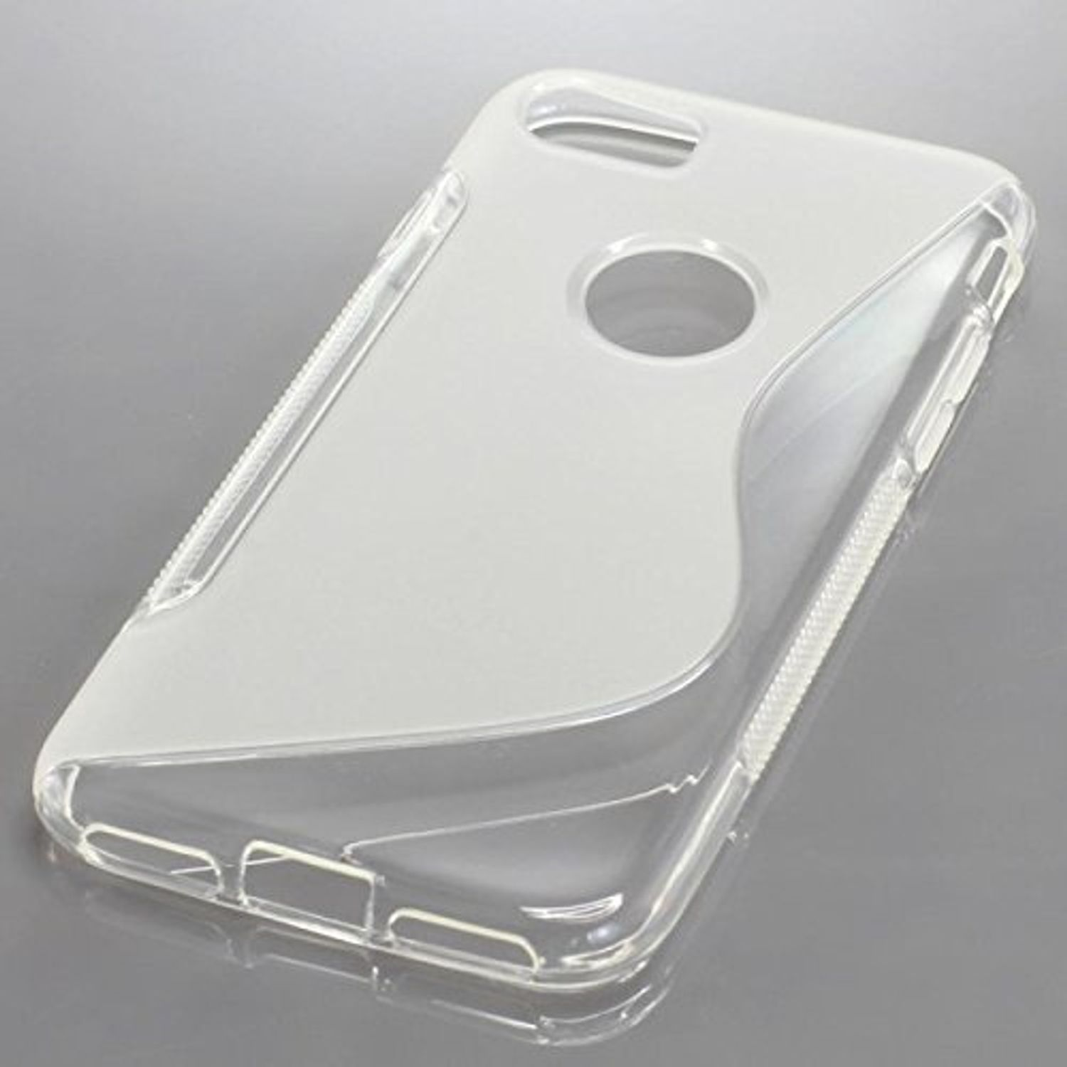 DESIGN Backcover, IPhone 8 KÖNIG SE Transparent Apple, 7 2020, Handyhülle, / /