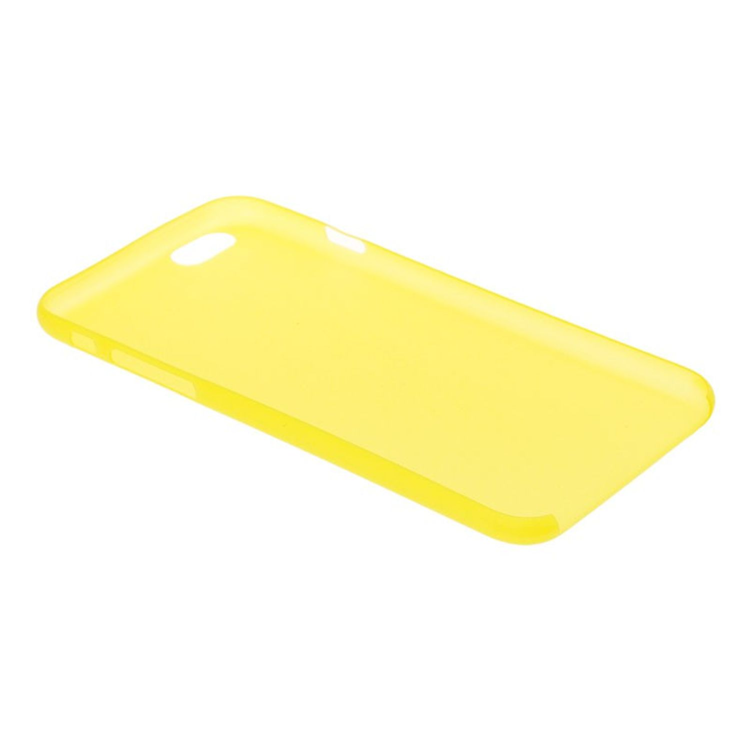 IPhone Apple, Backcover, Gelb Handyhülle, KÖNIG Plus Plus, / 6s 6 DESIGN