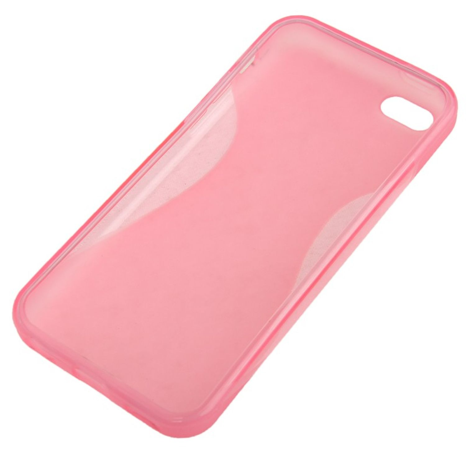 iPhone 5c, KÖNIG DESIGN Rosa Backcover, Apple, Handyhülle,