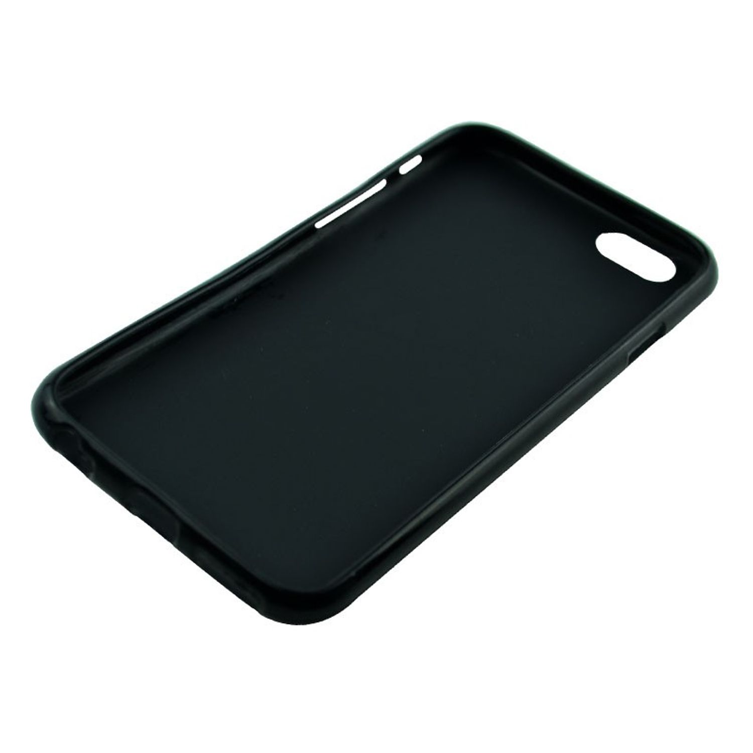 KÖNIG DESIGN Handyhülle, Schwarz iPhone 6s, / 6 Apple, Backcover