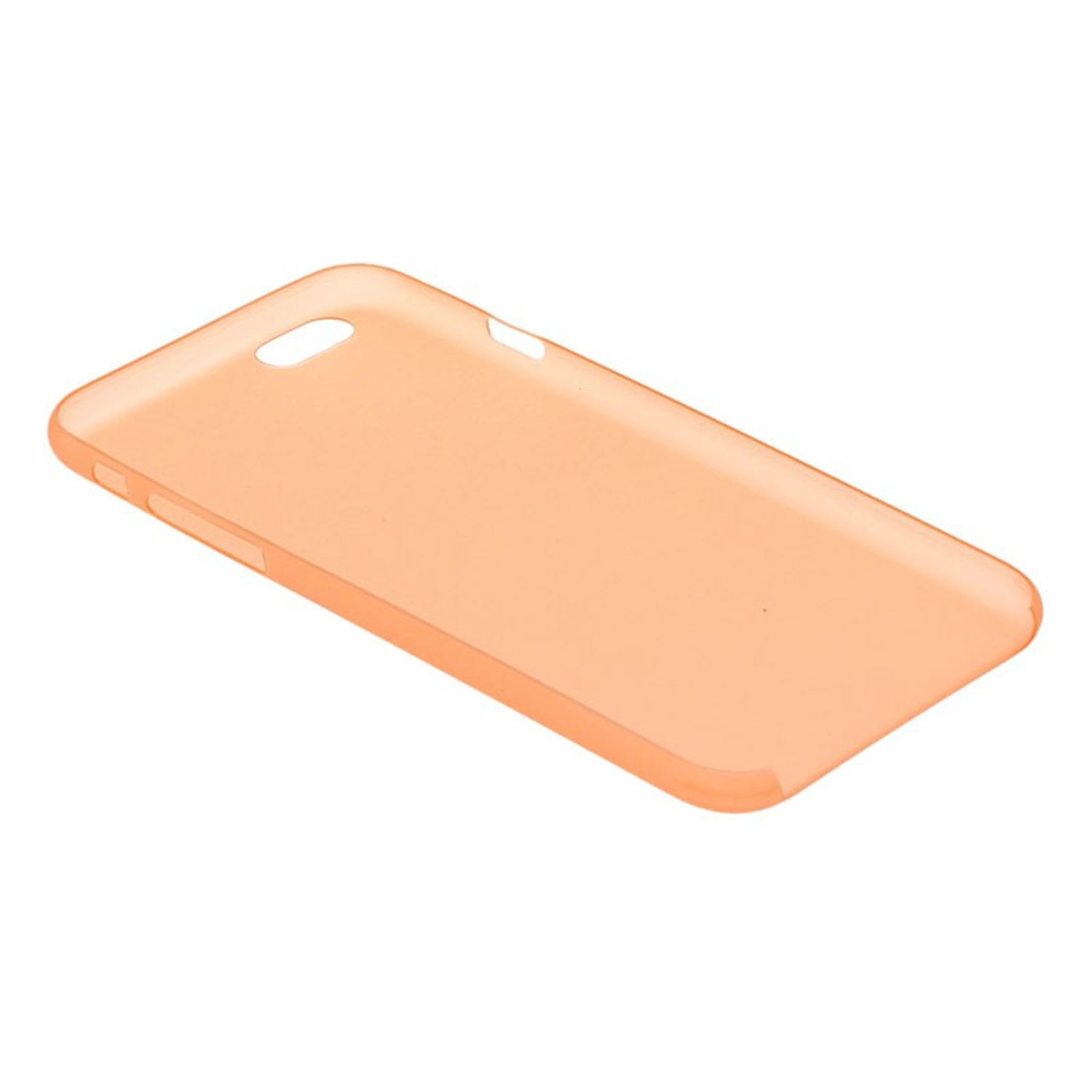 KÖNIG DESIGN Handyhülle, Backcover, Apple, 6s, Orange / 6 iPhone