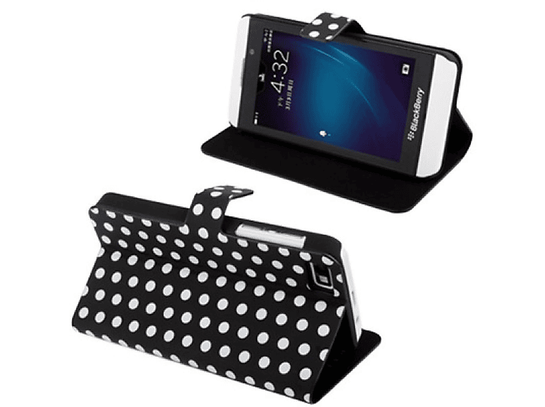 KÖNIG DESIGN Blackberry, Schwarz Handyhülle, Backcover, Z10