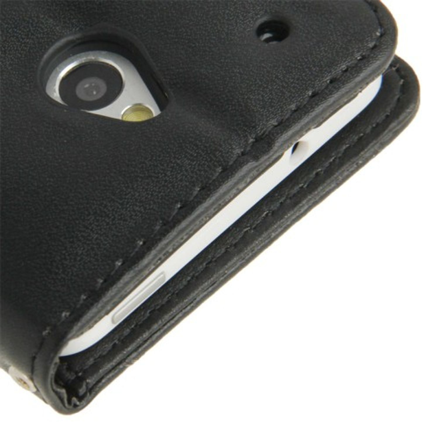 Schwarz HTC, One Handyhülle, DESIGN Mini, Backcover, KÖNIG