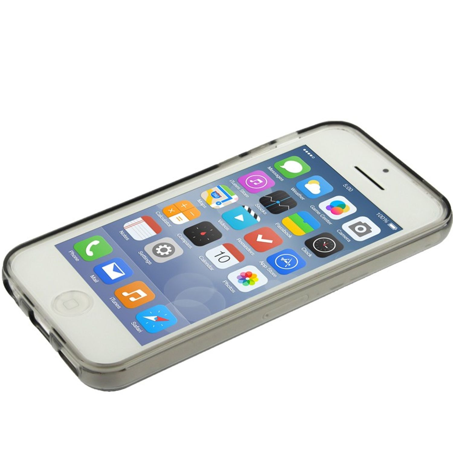 Backcover, Grau DESIGN iPhone 5c, Apple, KÖNIG Handyhülle,