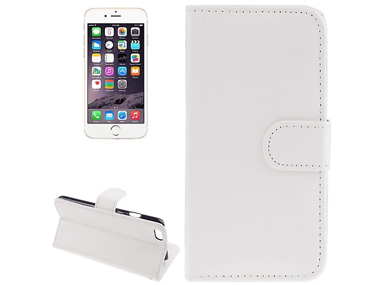Handyhülle, Backcover, 6 KÖNIG 6s, Weiß / iPhone Apple, DESIGN