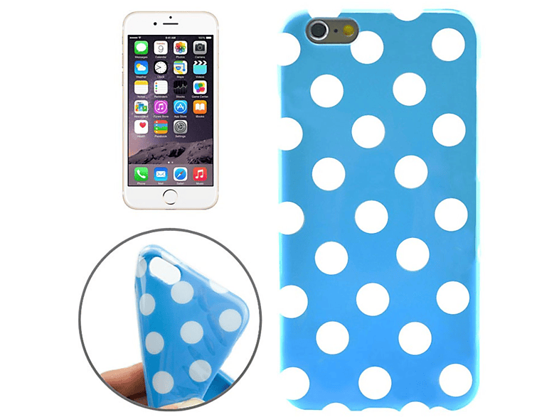 KÖNIG DESIGN / Backcover, Handyhülle, 6 Blau Plus Apple, 6s IPhone Plus