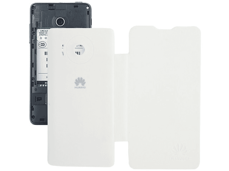 Backcover, Ascend Huawei, KÖNIG Weiß Y300, DESIGN Handyhülle,