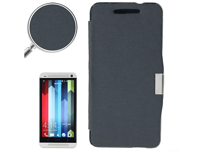 KÖNIG DESIGN Handyhülle, Backcover, HTC, One, Blau