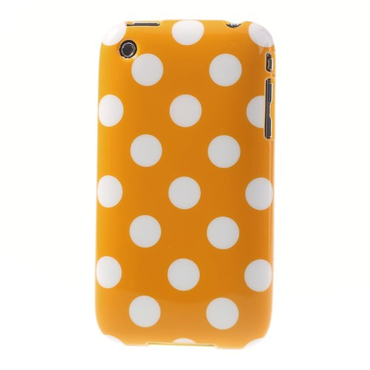 KÖNIG DESIGN iPhone Backcover, 3G 3GS, 3 Orange Handyhülle, Apple, / /