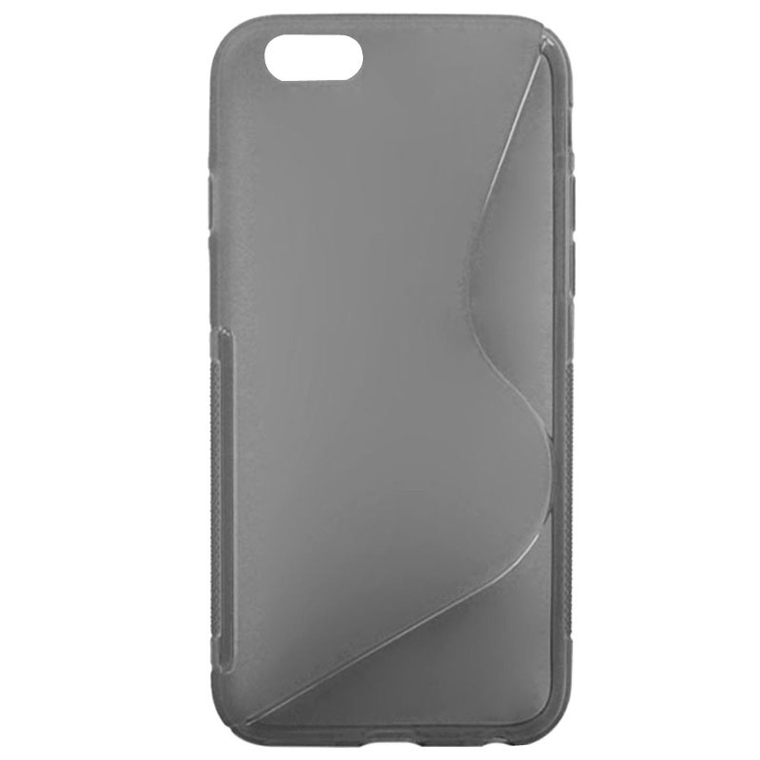 6s, Handyhülle, Apple, DESIGN Grau KÖNIG Backcover, / iPhone 6